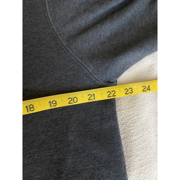 American Flag Baseball Theme Print Gray Pullover Hoodie Size M - Picture 15 of 15